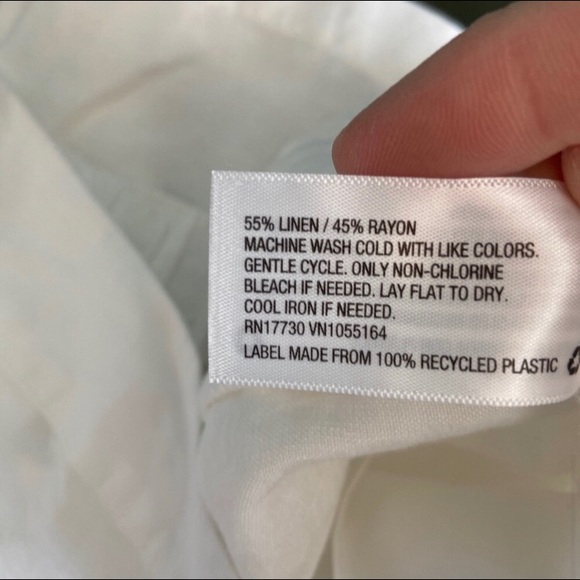 NWOT A New Day Linen blend shorts size medium - Picture 3 of 3